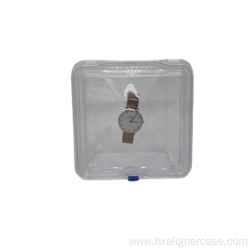 15x15x10cm PS Transparent Watch Storage Membrane Box